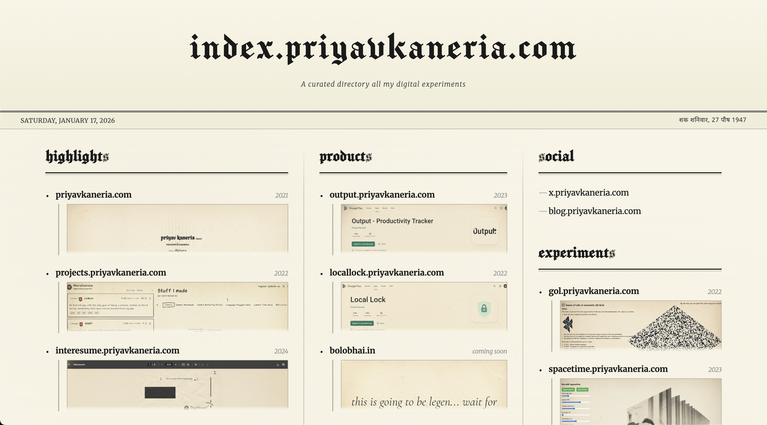 index.priyavkaneria.com image